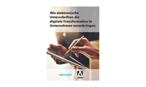 Wie elektronische Unterschriften die digitale Transformation in Unternehmen voranbringen